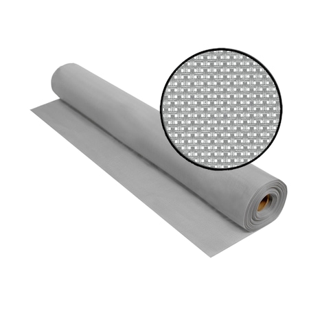 Phifer Vinylcoated Fiberglass Sun Control Insect Screening, 36 x 100', Gray, 20x30 Mesh, One Roll 3003846